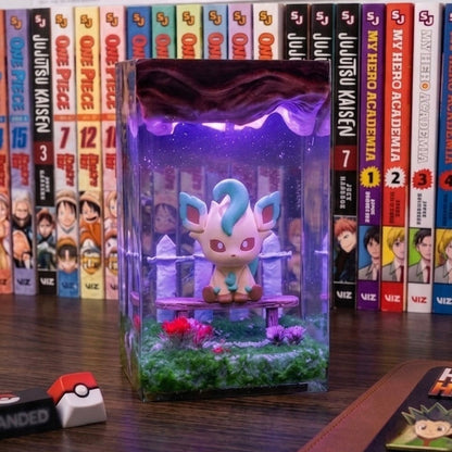 Poke phyllali Resin lamp