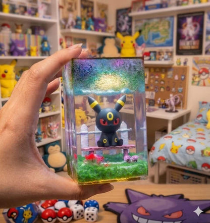 poke resin lamp