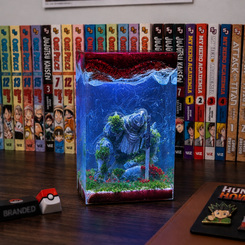 Alphonse Resin lamp