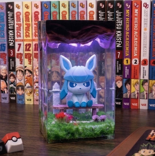 Lampada in resina Poke Glaceon