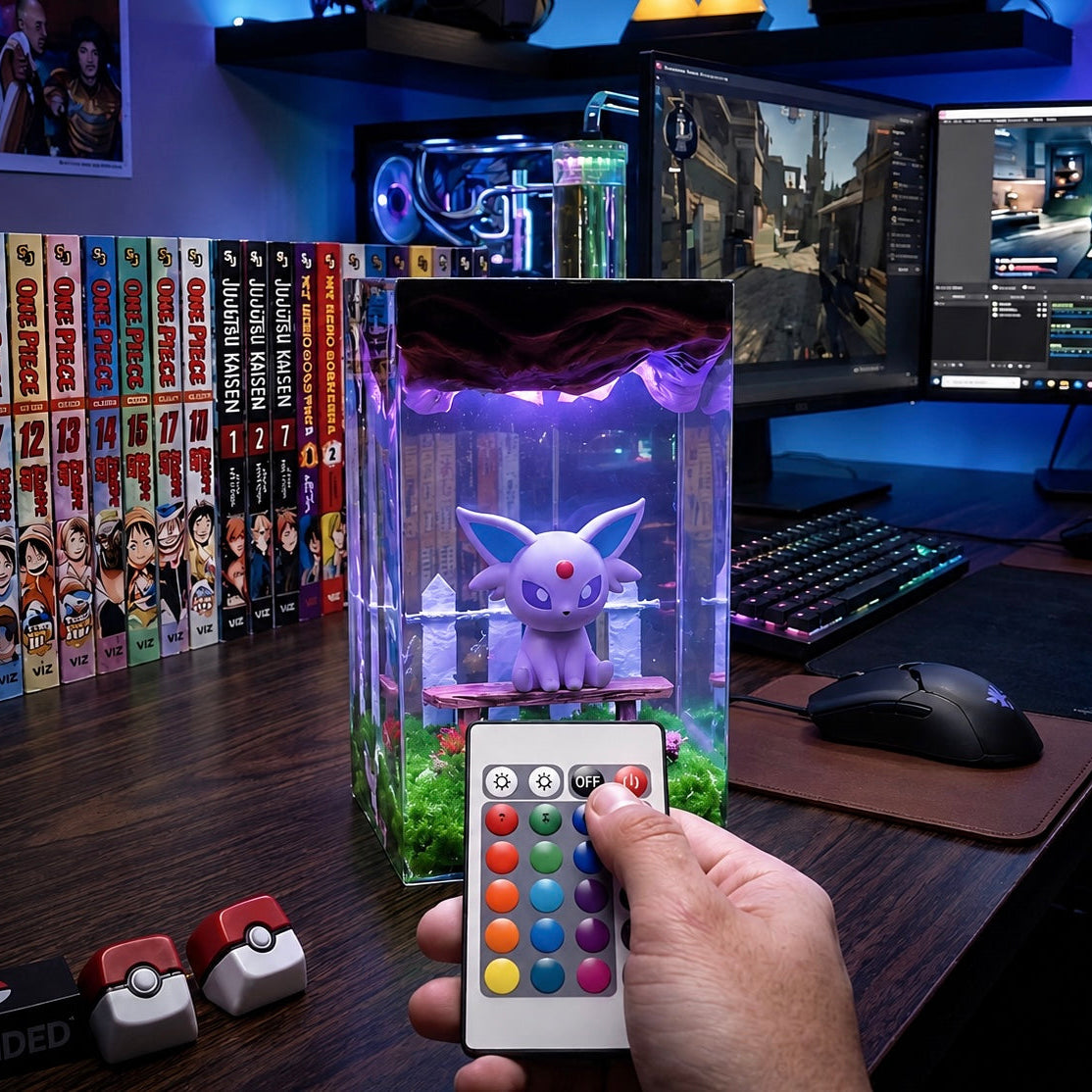 Poke dracolosse Resin lamp
