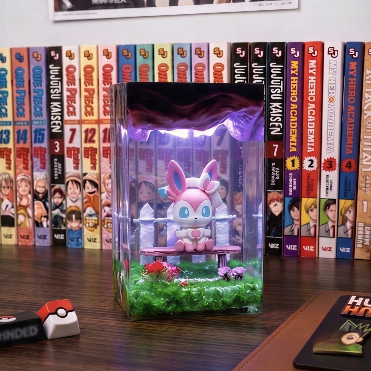 Lampada in resina Poke Sylveon