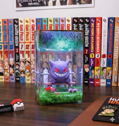 Poke gengar Resin lamp