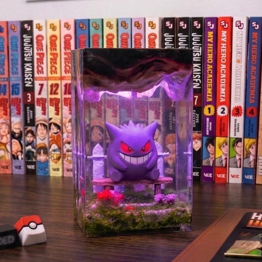 Poke gengar Resin lamp