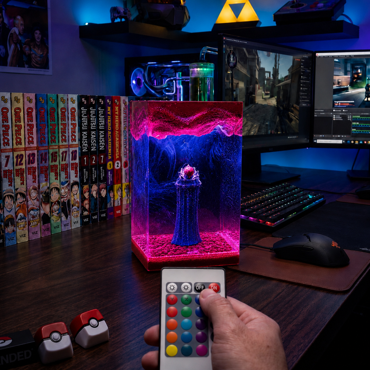 Void Resin lamp
