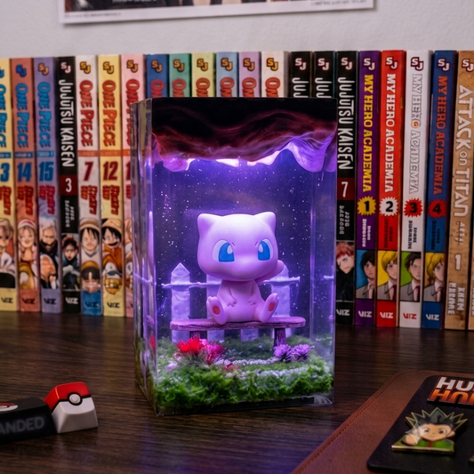 Poke mew Resin lamp