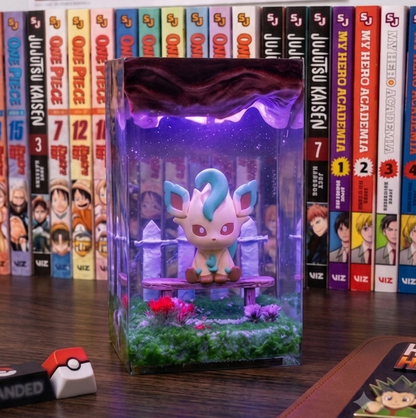 Poke phyllali Resin lamp