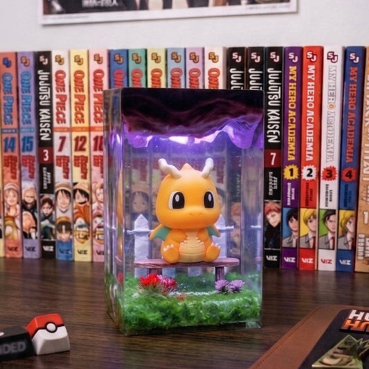 Poke dracolosse Resin lamp