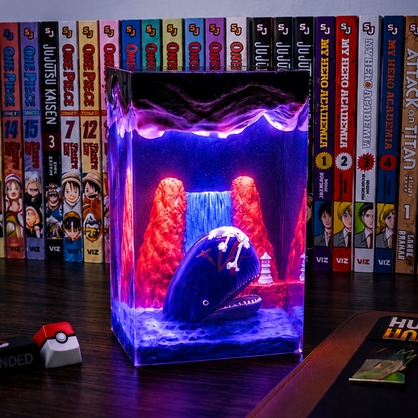 Laboon Resin lamp