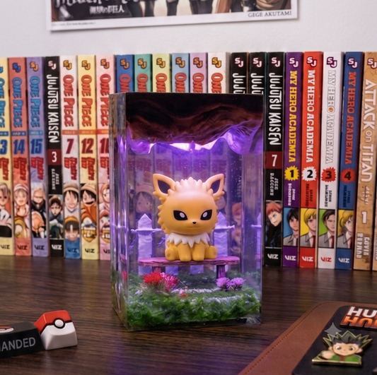 Poke voltali Resin lamp