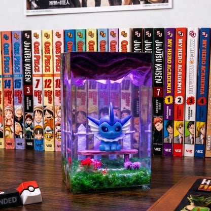 Poke aquali Resin lamp