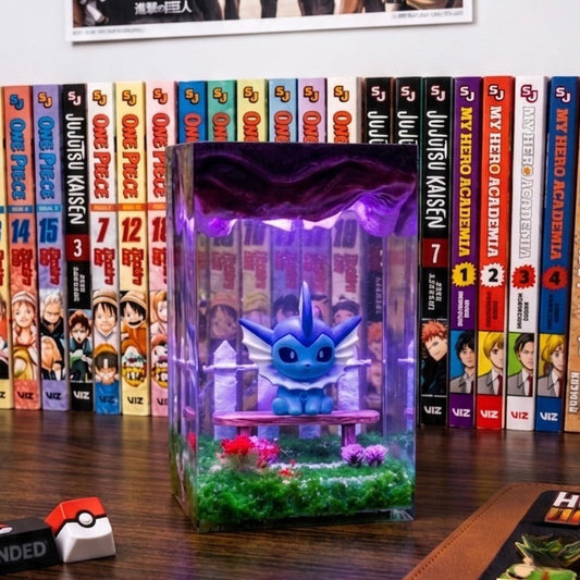 Poke aquali Resin lamp