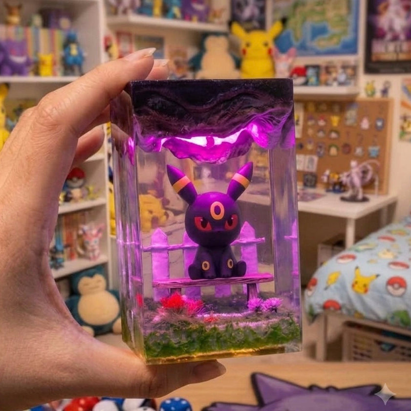 Poke dracolosse Resin lamp