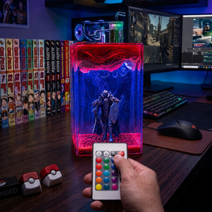 Skull knight Resin lamp