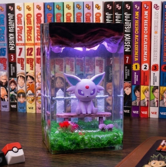 Poke mentali Resin lamp