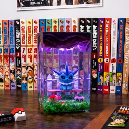 Poke aquali Resin lamp
