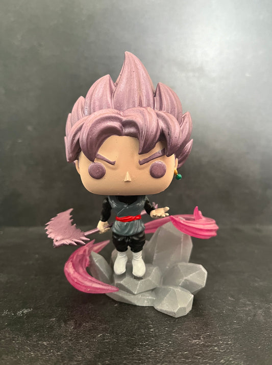 Goku rose pop&box custom
