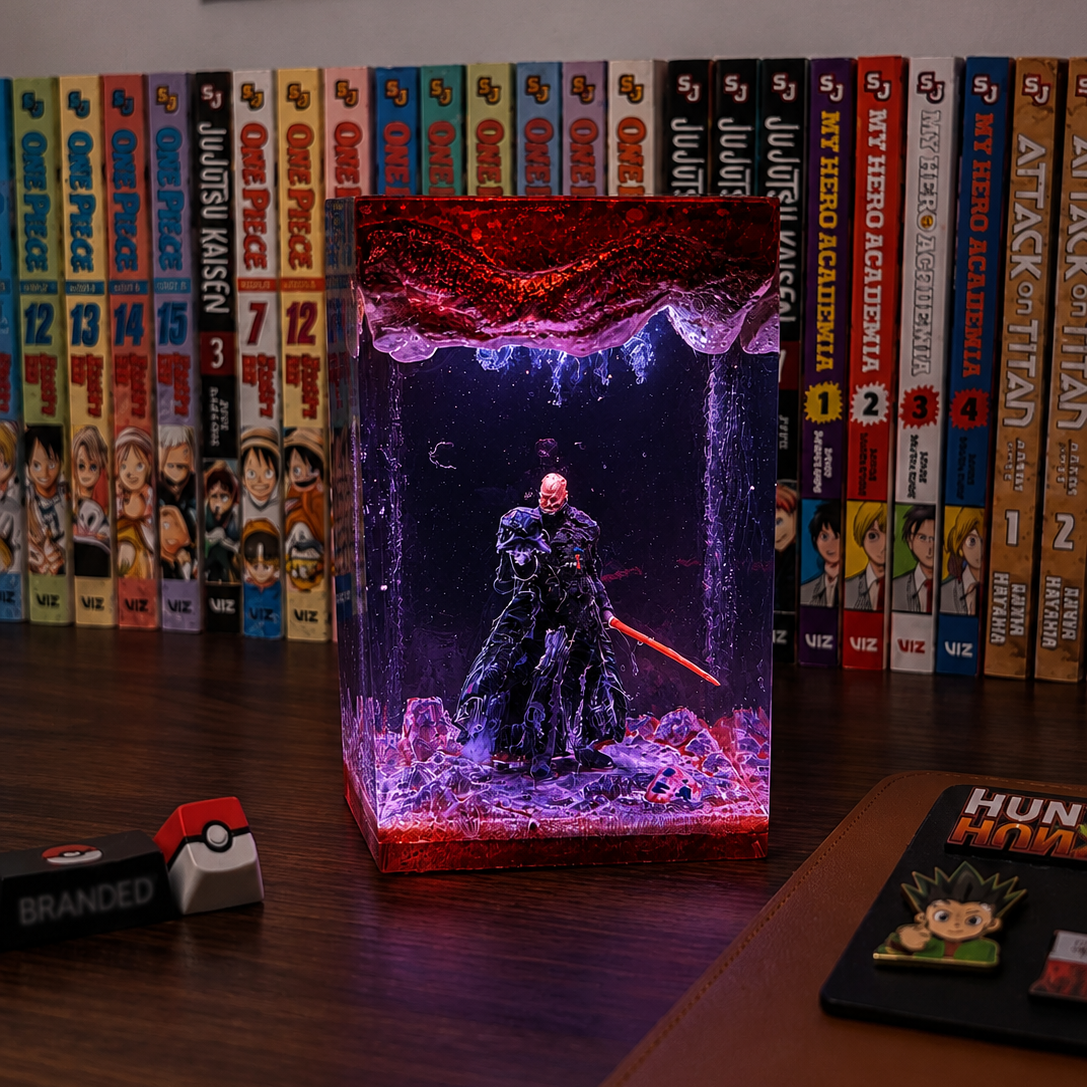 Vador unmasked Resin lamp