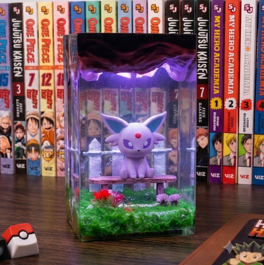 Poke mentali Resin lamp
