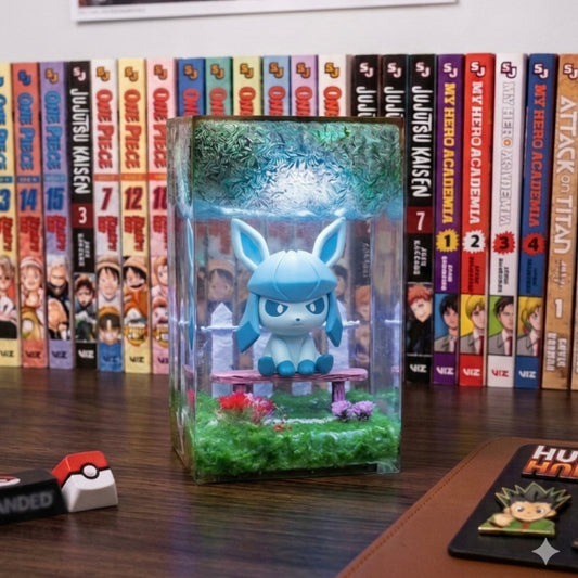 Poke givrali Resin lamp