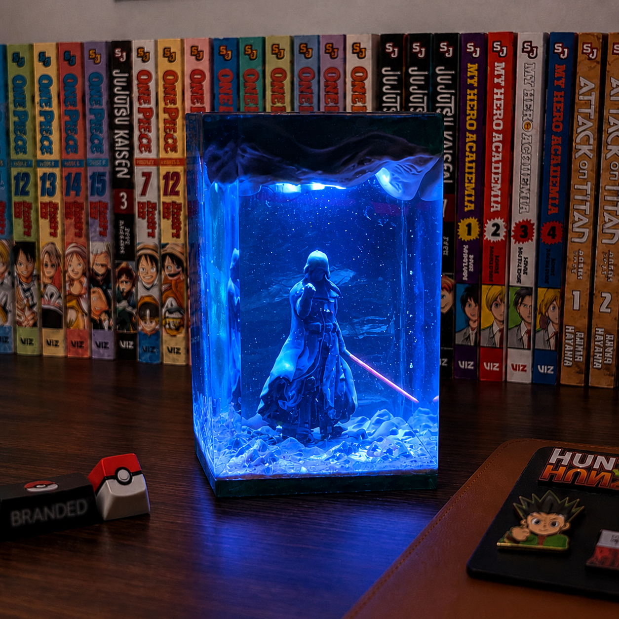 Lampe en résine Vador